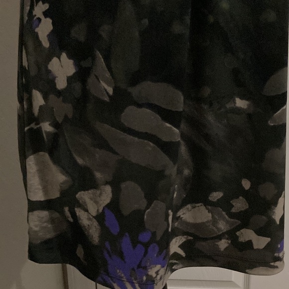 Alfani petite floral long shirt/ mini dress size S - Picture 3 of 10